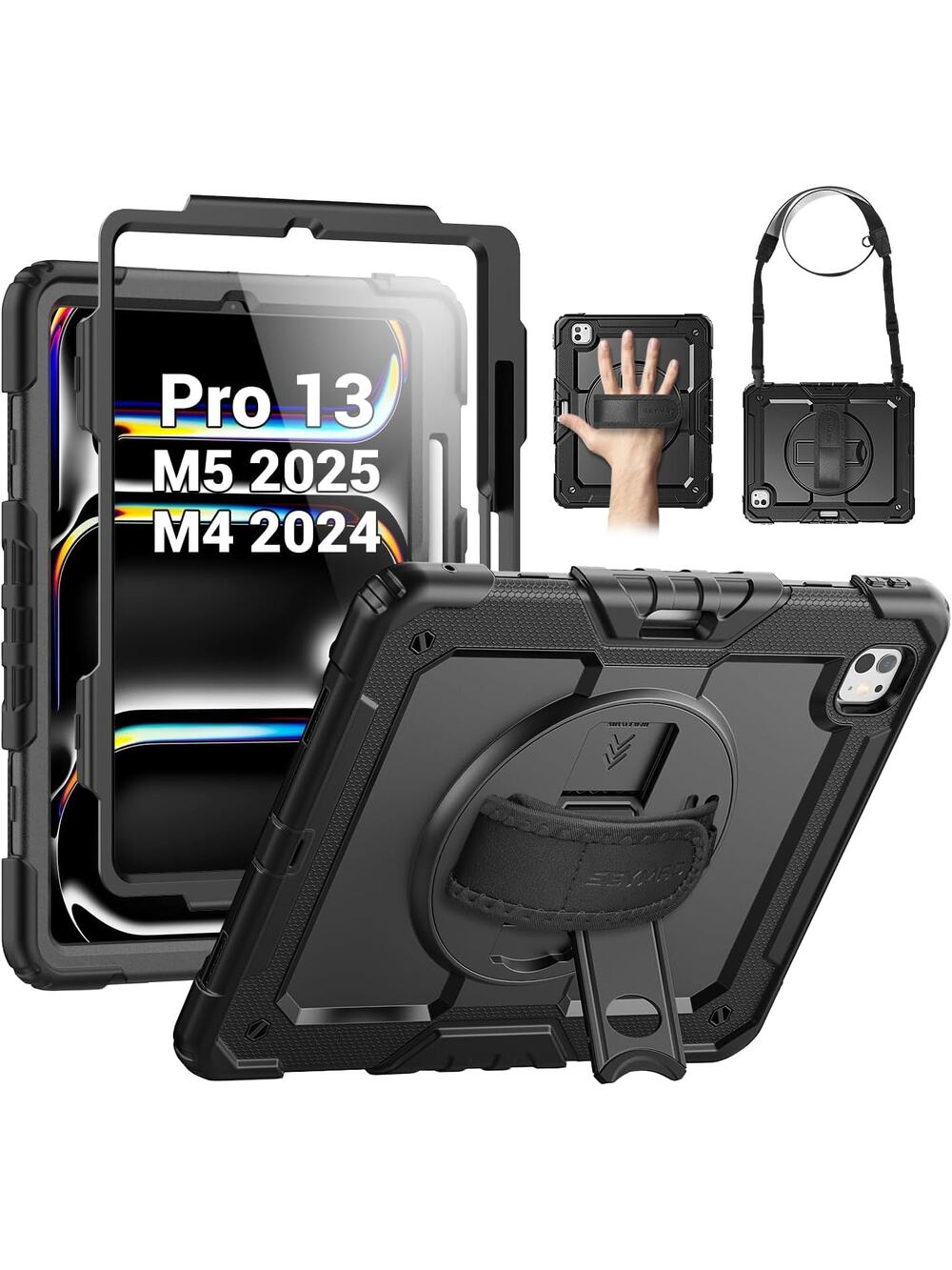 SEYMAC Case for iPad Pro 13 Inch M5 2025 / M4 2024